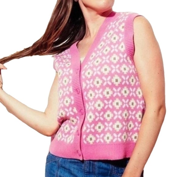 Aritzia Sunday Best Sundeh Preston Sweater Vest - Picture 1 of 6